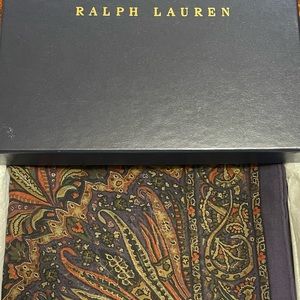 Ralph Lauren purple label women's silk scarf